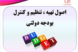 اصول تهیه ، تنظیم و کنترل بودجه دولتی